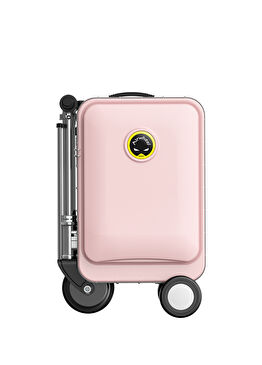 SE3SL Pembe Elektrikli Binilebilir Kabin Boy Scooter Valiz