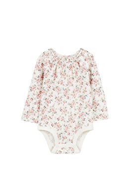 Desenli Kız Bebek Body
