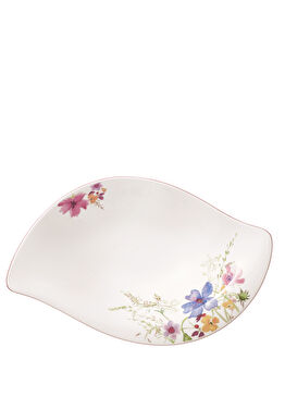 Mariefleur Çiçek Desenli Porselen Servis Kasesi 36 cm