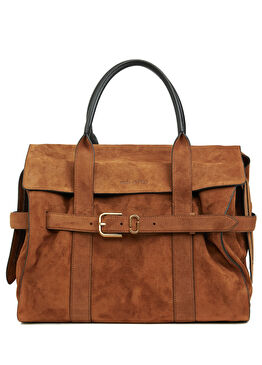 Dakota Tote Taba Kadın Süet Alışveriş Çantası