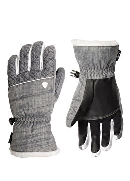 W Temptation Impr Gri Kadın Kayak Eldiveni