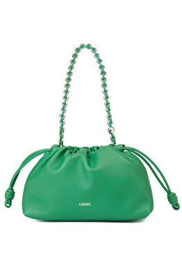 Flamenco Yeşil Kadın Deri Çanta