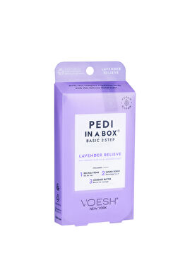 New York Pedi In A Box Basic Lavanta Relieve 3 Adımlı Pedikür Seti