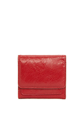 Bordo Desenli Kadın Cüzdan