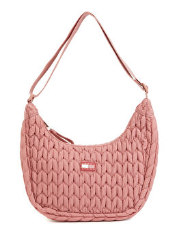 Pembe Kapitoneli Kadın Çanta
