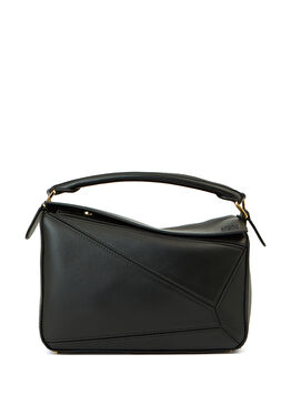 Puzzle Small Siyah Kadın Deri Çanta