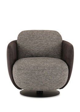 Kubeb Antrasit Metal Döner Berjer