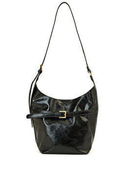 Siyah Kadın Postacı Çanta