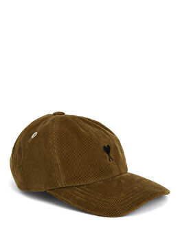 Haki Kadın Kadife Şapka