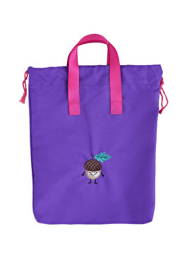 Neşepalamudu Mor Fonksiyonel Plaj Havuz Çantası