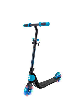 Light Speed Işıklı Mavi 2 Tekerlekli Katlanabilir Unisex Çocuk Scooter