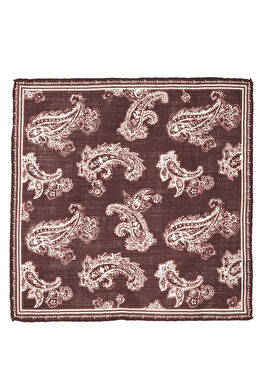 Bordo Yün Poşet Mendil