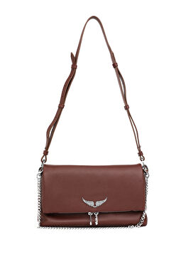 Rocky II Bordo Kadın Deri Çanta