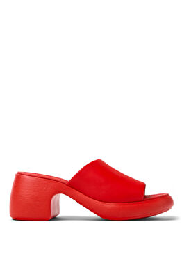 Thelma Kırmızı Deri Kadın Topuklu Sandalet K201722-004
