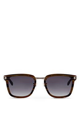 CR 80002 C3 Asetat Havana  Gümüş Erkek Güneş Gözlüğü