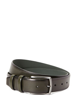 Haki Erkek Deri Kemer