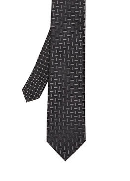 Siyah Desenli Kravat