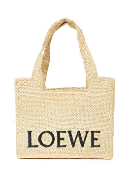 Medium Naturel Kadın Rafya Çanta