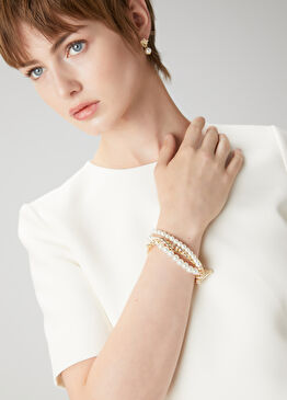 İncili Kadın Zincir Bileklik