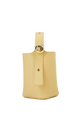 Pebble Mini Sarı Kadın Deri Çanta