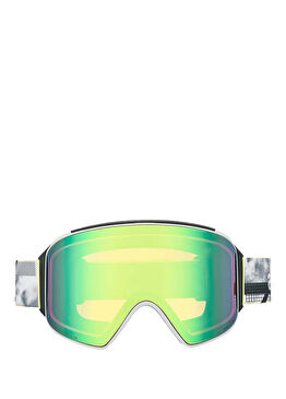 M4 Goggles Cylindrical + Bonus Lens + Mfi® Face Mask Goggle Beyaz Unisex Kayak Gözlüğü