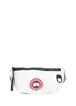 Beyaz Kadın Bel Çantası