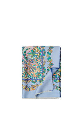 Çok Renkli Yün Throw