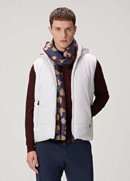 Buz Kapüşonlu Puff Yelek