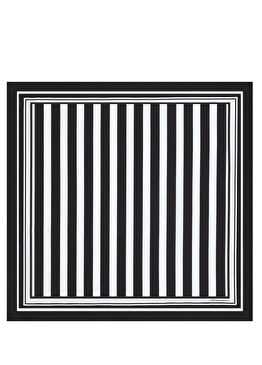 Siyah İpek Poşet Mendil