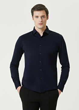 Lacivert Gömlek