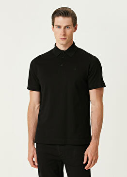 Classic Fit Siyah Polo Yaka T-shirt