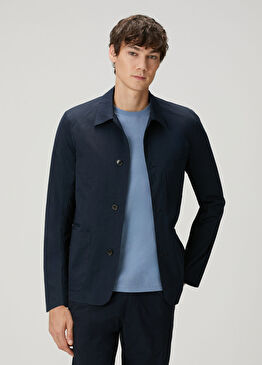 Lacivert Dış Gömlek