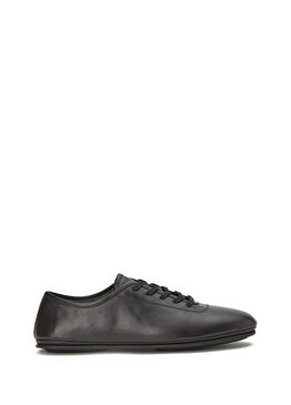 Siyah Erkek Deri Sneaker