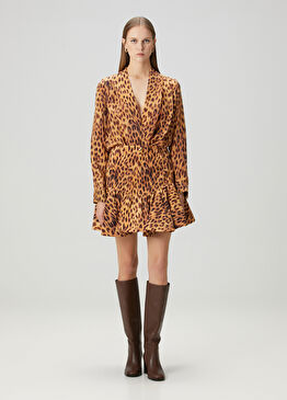 Arianna Leopar Mini Etek