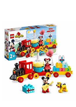 Duplo Disney Mickey ve Minnie Doğum Günü Treni 22 Parça 2+ Yaş Eğitici Yapı Oyuncağı 10941