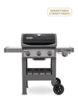 Spirit II E-320 Gbs Siyah Gazlı Mangal