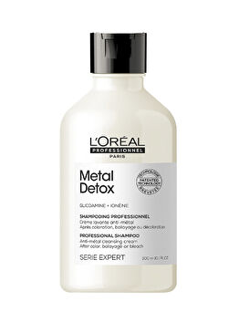 Serie Expert Metal Detox Renkli ve Açıcı İle İşlem Görmüş Saçlar İçin Metal Karşıtı Arındırıcı Şampuan 300 ml