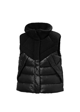 W Bliss Down Black Kolsuz Kadın Yelek 