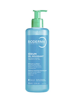 Sebium Foaming Gel Karma Yağlı ve Akne Eğilimli Ciltler İçin Arındırıcı Yüz ve Vücut Temizleme Jeli 400 ml
