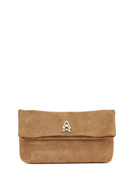 Urban Kamel Kadın Süet El Portföyü