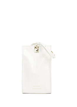 Neri Beyaz Kadın Deri Çanta