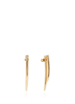 Gold Altın Rengi Kadın Küpe