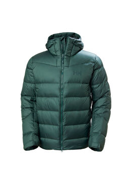 Glacier Down Green Kapüşonlu Erkek Şişme Mont 
