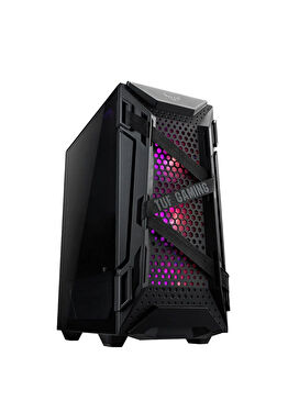 TUF Gaming GT301 120mm RGB Fanlı Temperli Cam USB 3.1 ATX Mid-Tower Gaming Kasa 90DC0040-B49000