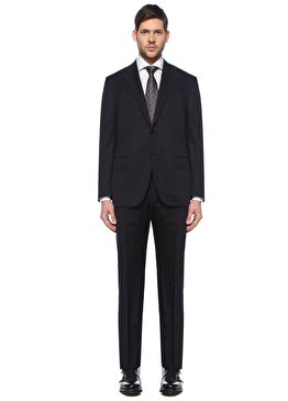 Lacivert Yün Takım Elbise