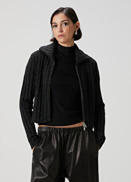 Antrasit Triko Hırka