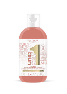 UniqOne Curls Kıvırcık Dalgalı Saçlar İçin Nemlendirici Şampuan 230 ml