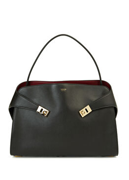 Siyah Kadın Deri Çanta