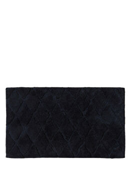 Tufted Diamond Marin Mavi Banyo Paspası 70x130