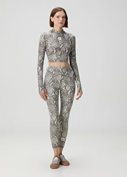 by Stella Mccartney Bej Desenli Tayt